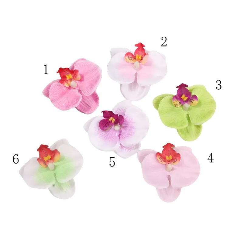 3 Blumen-Haarklammern (10 Cm) – Hawaii-Blumen Aus Schaumstoff, Für Strand, Hochzeit & Party