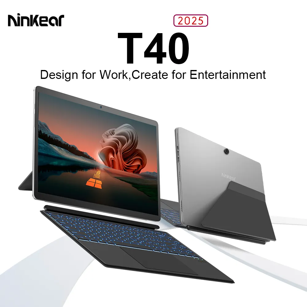 
Ninkear 14-Inch 2-in-1 Convertible Laptop with Touch Screen, Intel Processor
