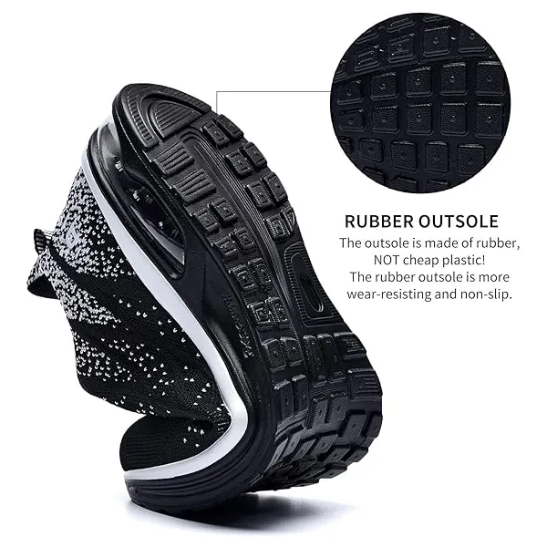 Scarpe Da Ginnastica Uomo Traspiranti - Sneakers Running Sportive Per Palestra E Casual - Foto 4