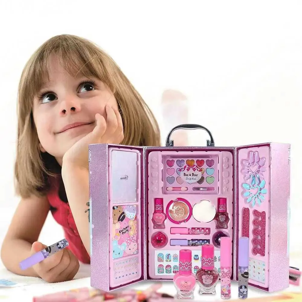 2026 New Pretend Play Fashion Set Safe Washable Kids From