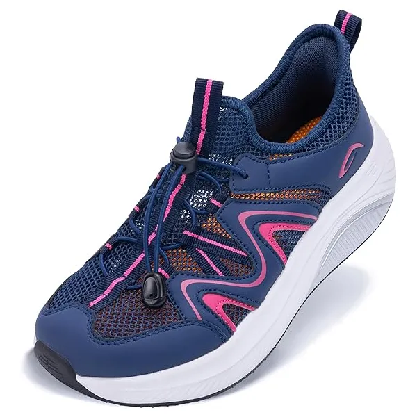 Comfortable Wide Toe Box Sneakers: Womens Supportive Walking Shoes