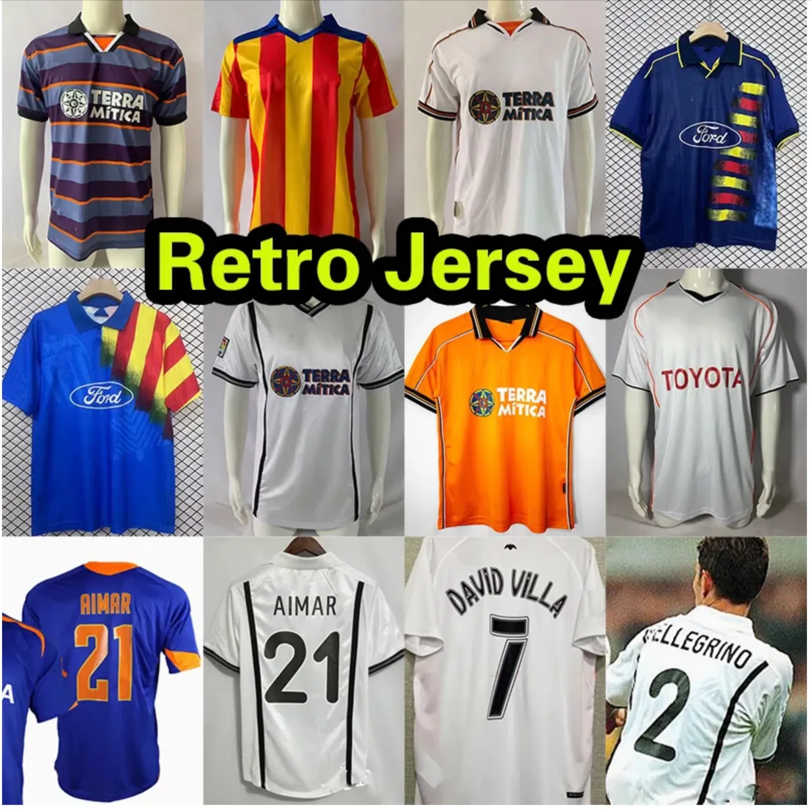 96 97 99 00 01 03 04 05 06 07 Valencia Retro Soccer From 13,28