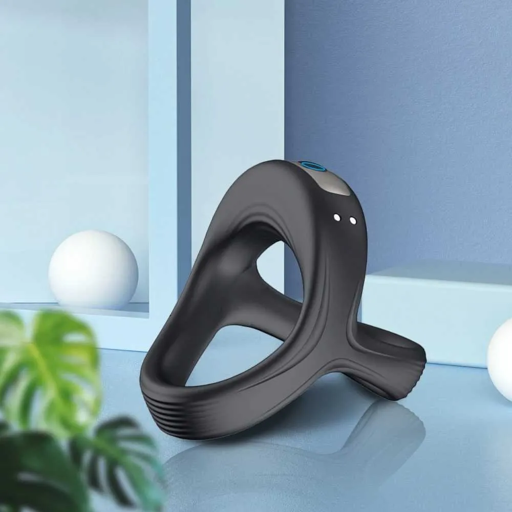 10 modlu titreşimli penis ve testis halkası, ergonomik 3’ü 1 arada tasarımı ve güçlü motor yapısıyla performans artırıcı özel ürün.