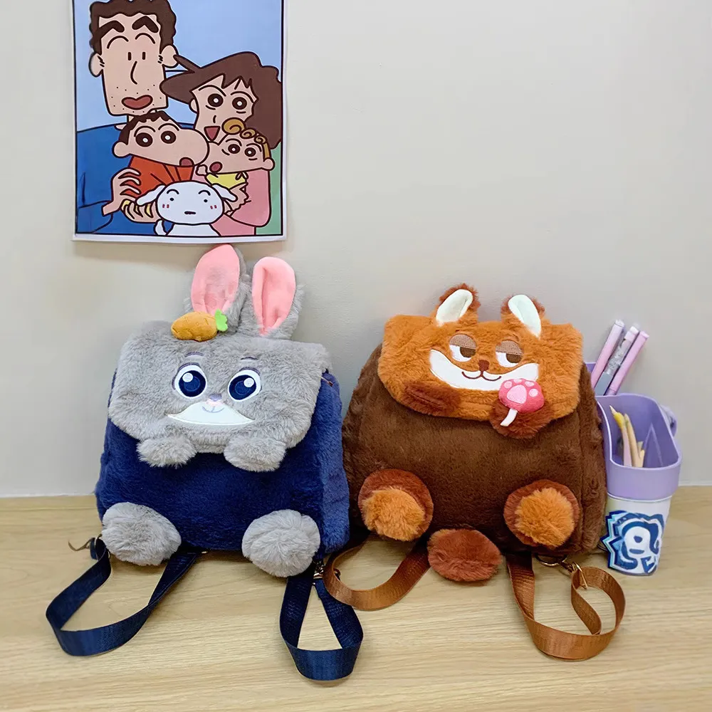 90s Rabbit Backpack Cute Plush Rabbit Backpack Kids Cartoon Fox Coin... From Super_hunter ...