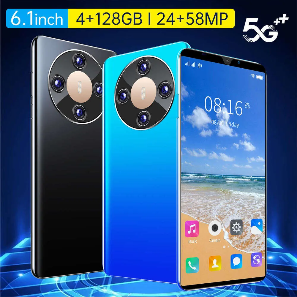 5G Smartphones 6.1 Inch Waterdrop Screen 4GB RAM + 128GB Storage High ...