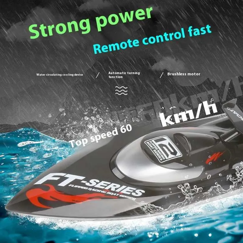 Bateau à moteur de course FT011 avec télécommande