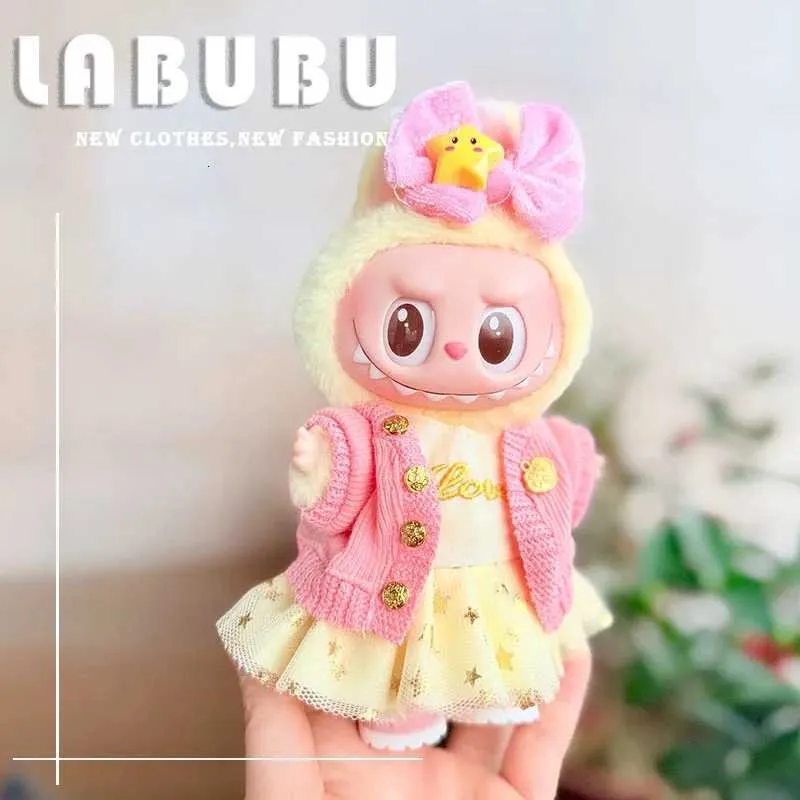 Labubu 17cm Plush Doll Clothes Set Macaron Style... From Bionda, $5.67 ...