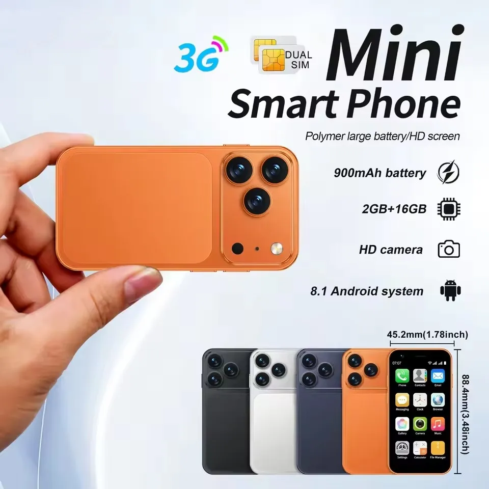 Supper Mini I17PRO MAX Android Mini Smartphone   3G... 