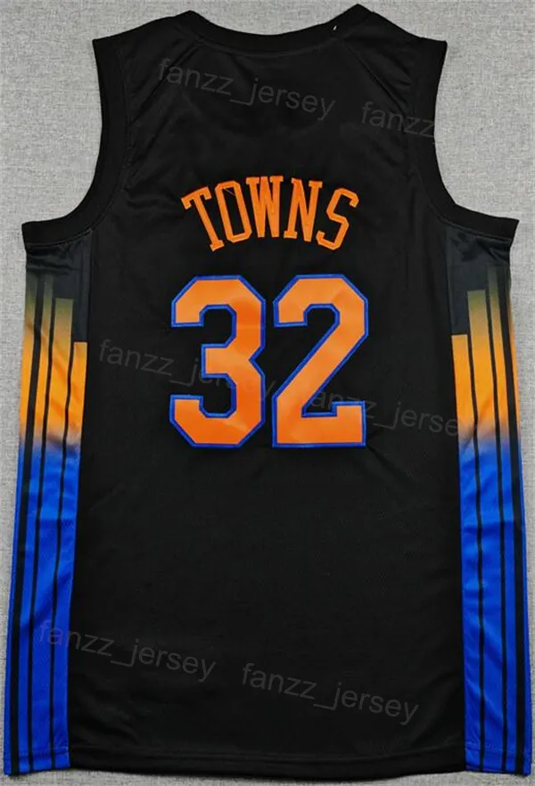 karl anthony towns black jersey