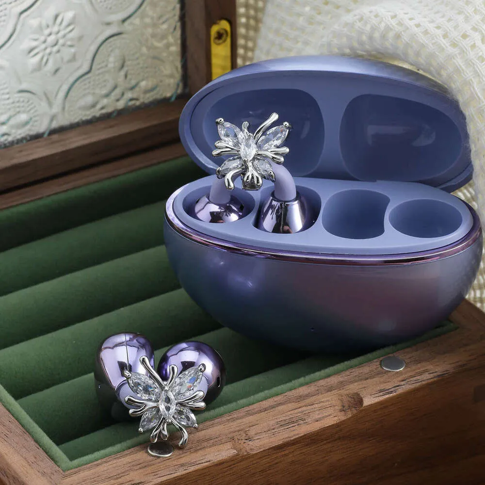 Brilliant Butterfly Huawei FreeClip Diamond Buckle From