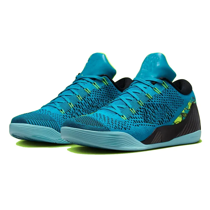 Nike Kobe Size 12 Pre owned Black Mamba Men\'s Tennis Shoes Black Turquoise Kobe Bryant Black Mamba 9 Nike Dusty Cactus Low Basketball  main image 2