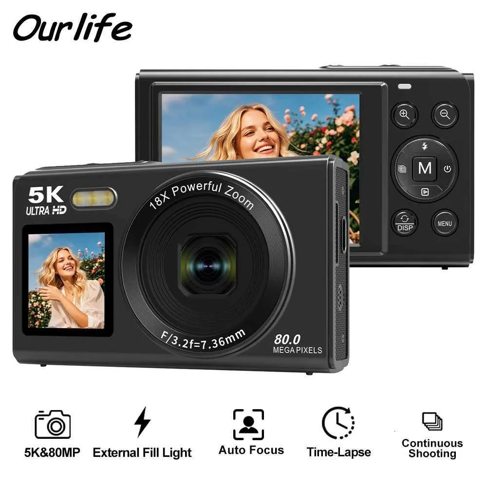 Ourlife 80MP Digital Camera, 18X Zoom, F/3.2 Lens | DHgate