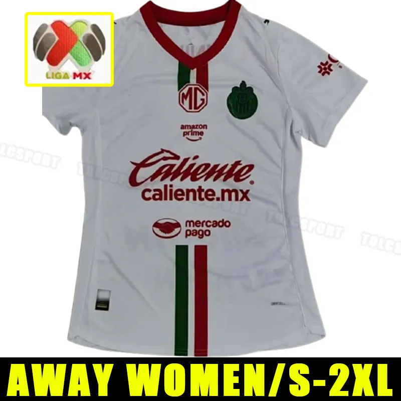 Women 25 26 Chivas De Guadalajara Soccer Jerseys 2025 2026 LIGA MX