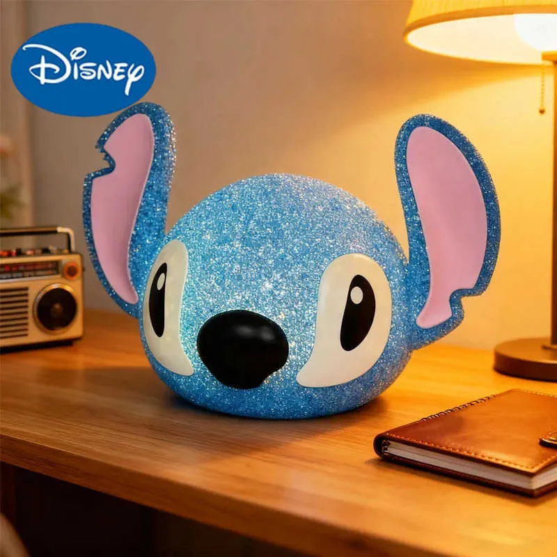 ディズニーステッチ粒子投影ナイトライト漫画リロとスティッチ 3d 人形