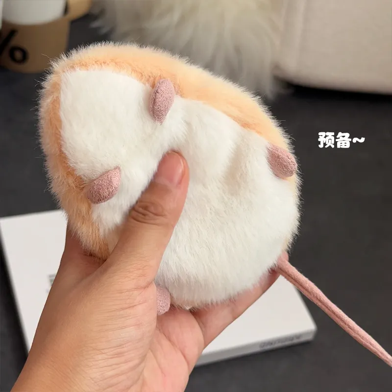 かわいいペットのマウスのぬいぐるみ ソフト 12 センチメートル