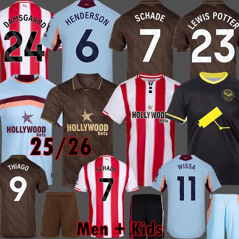 Brentford FC Soccer Jerseys 2025 Mens & Kids From Usoccerjersey