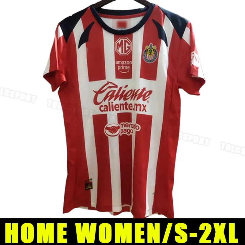 Women 25 26 Chivas De Guadalajara Soccer Jerseys 2025 2026 LIGA MX