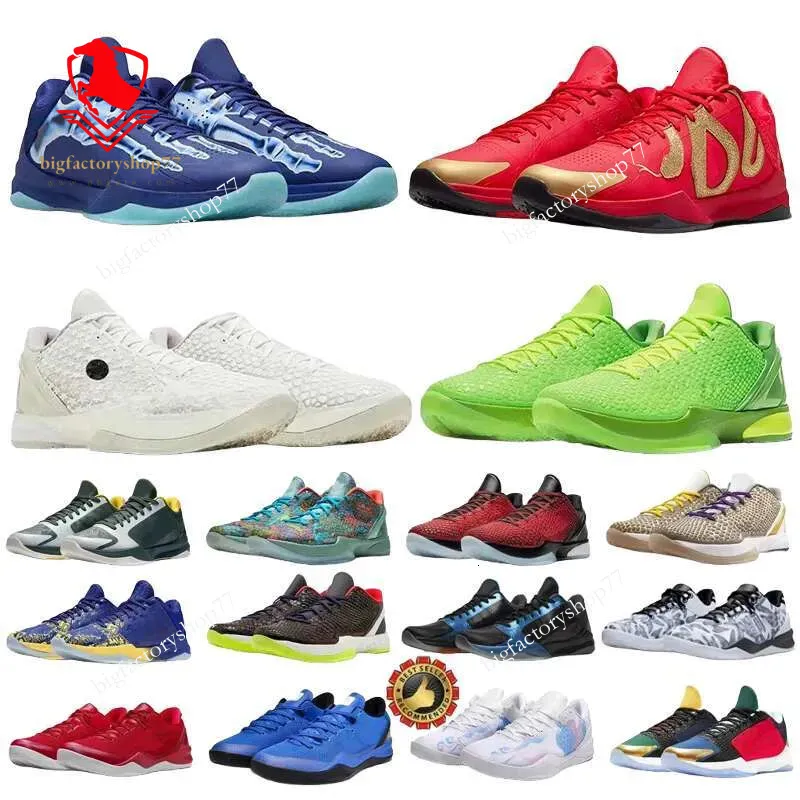 Kobeshoes Mamba 8 6 5 Potro Reverse Grinch Basketball Shoes Mambacita ...