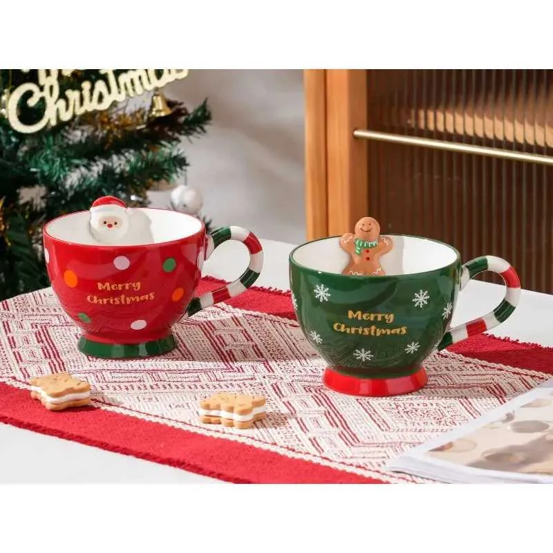 Taza Cerámica Tren Gnomos Rojos Feliz Navidad Caja Regalo - Sweet Center