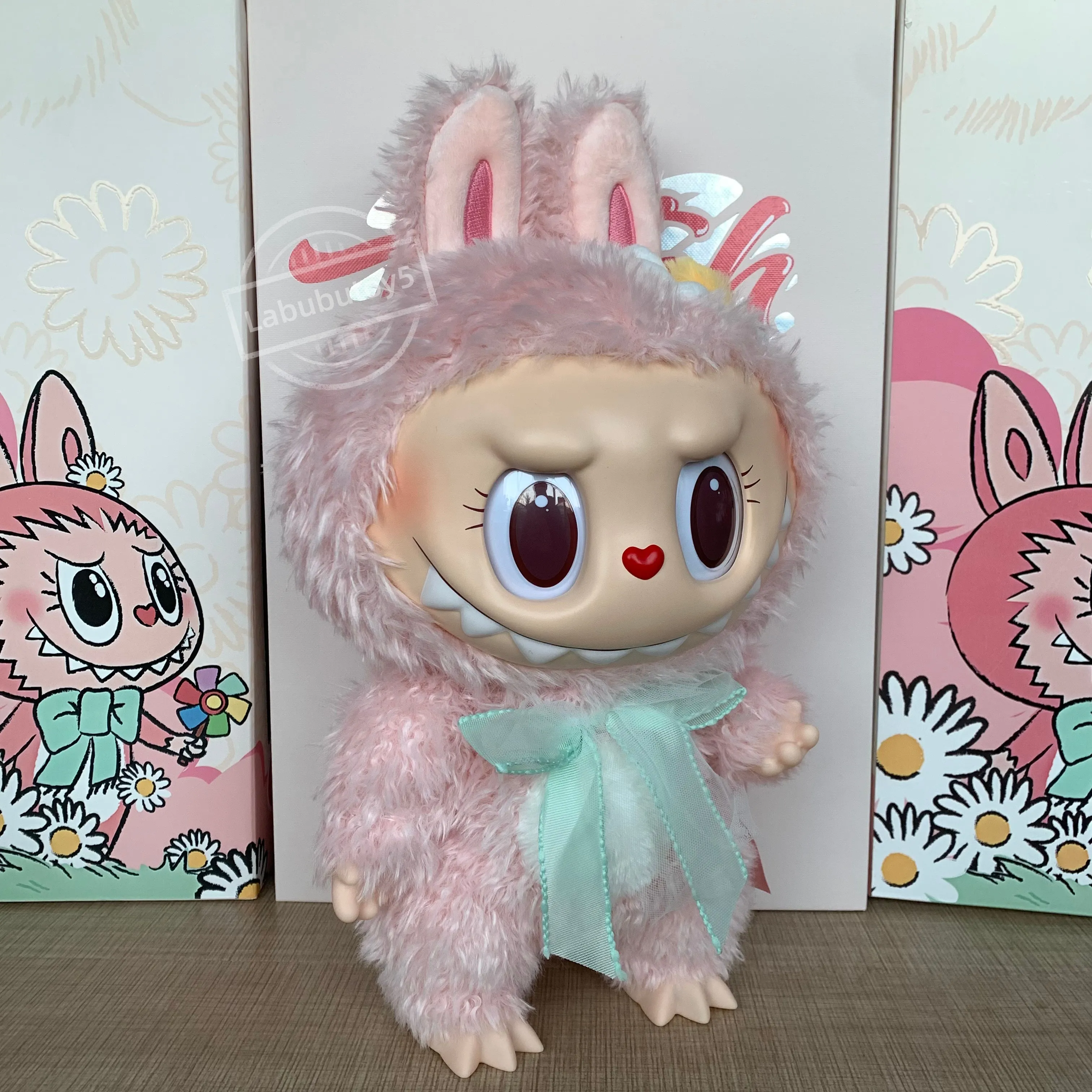 Labubu 15インチ モココぬいぐるみ 子供やコレクター向けのかわいい 