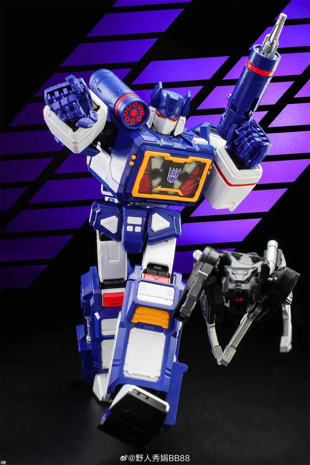 BLOKEES 185CM サウンドウェーブ変換アクションフィギュア を