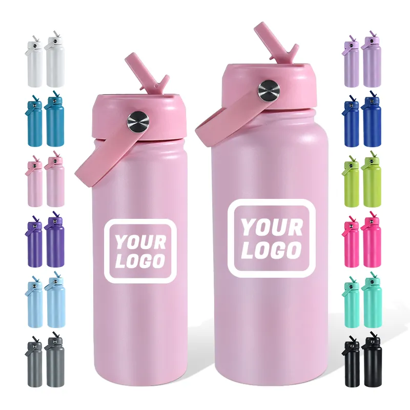 Wholesale 32oz Stainless Steel Water Bottles Double Wall Insulated ...