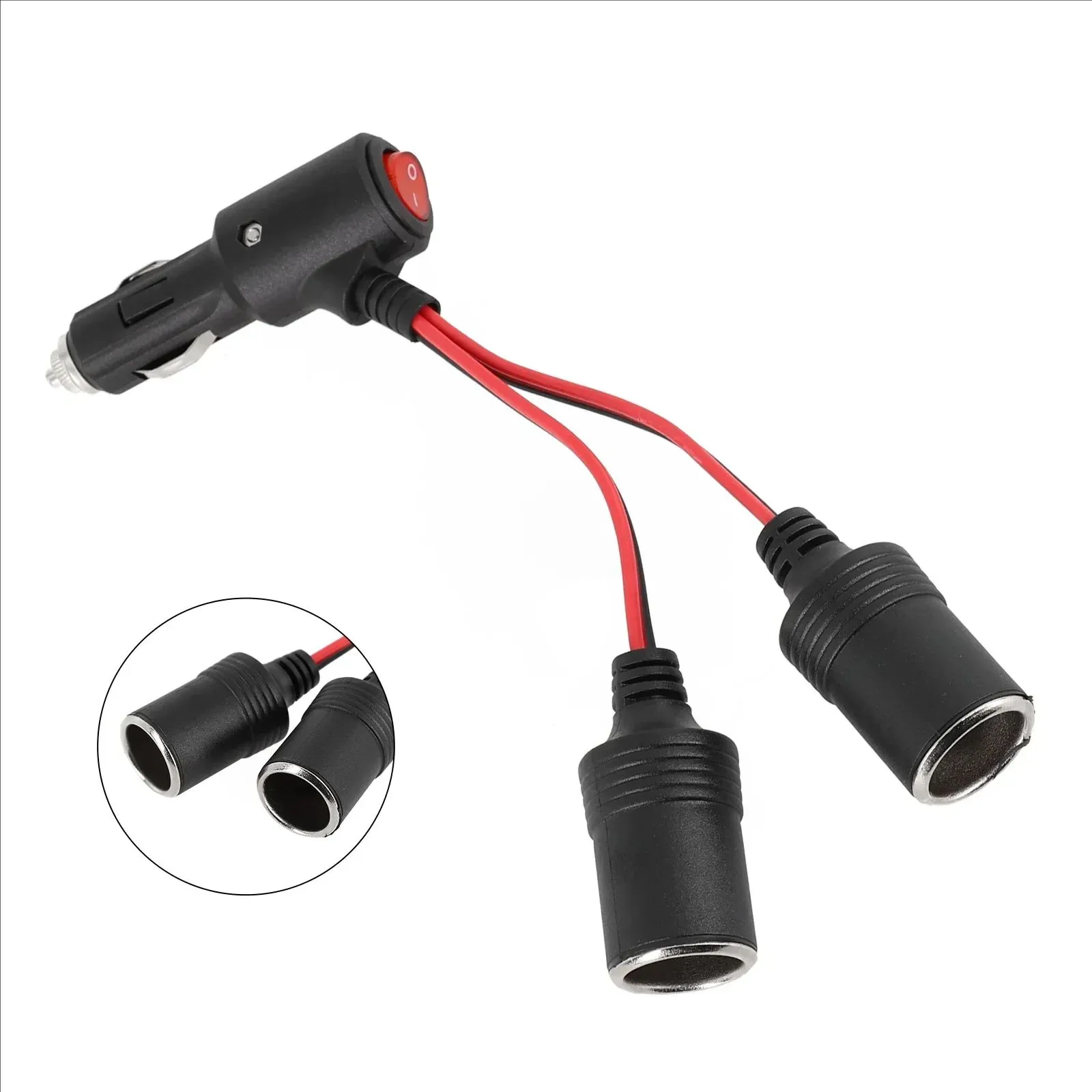 cigarette lighter switch adapter MXD005 Car Cigarette Lighter Splitter Adapter 1... From Che9999, Rs.235.69