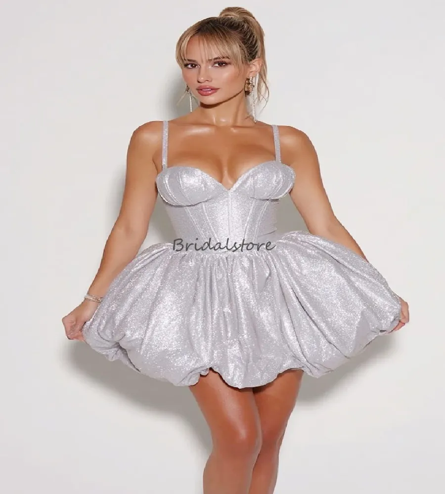 Sexy Silver Sequin Prom Dress Spaghetti Straps Mini... From 83,13 | DHgate Sexy Silver Sequin Prom Dress Spaghetti Straps Mini... From 83,13 | DHgate