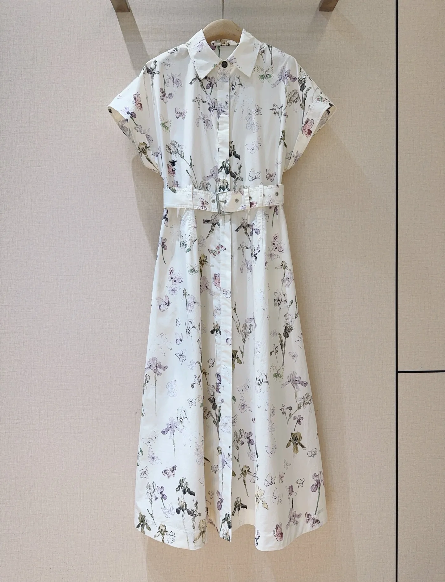 chinese dress ladies Linen Midi Dress 'Beckie', Loose Linen Dress for Women main image 1