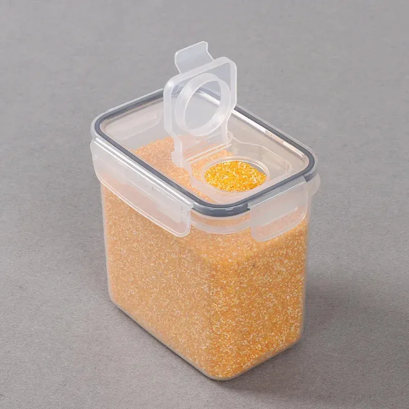 Organizer Cucina Contenitori Ermetici Per Alimenti 16 Pezzi - Senza BPA, 2L/1.6L/0.8L, Per Pasta, Cereali, Farina Organizer Dispensa Senza BPA