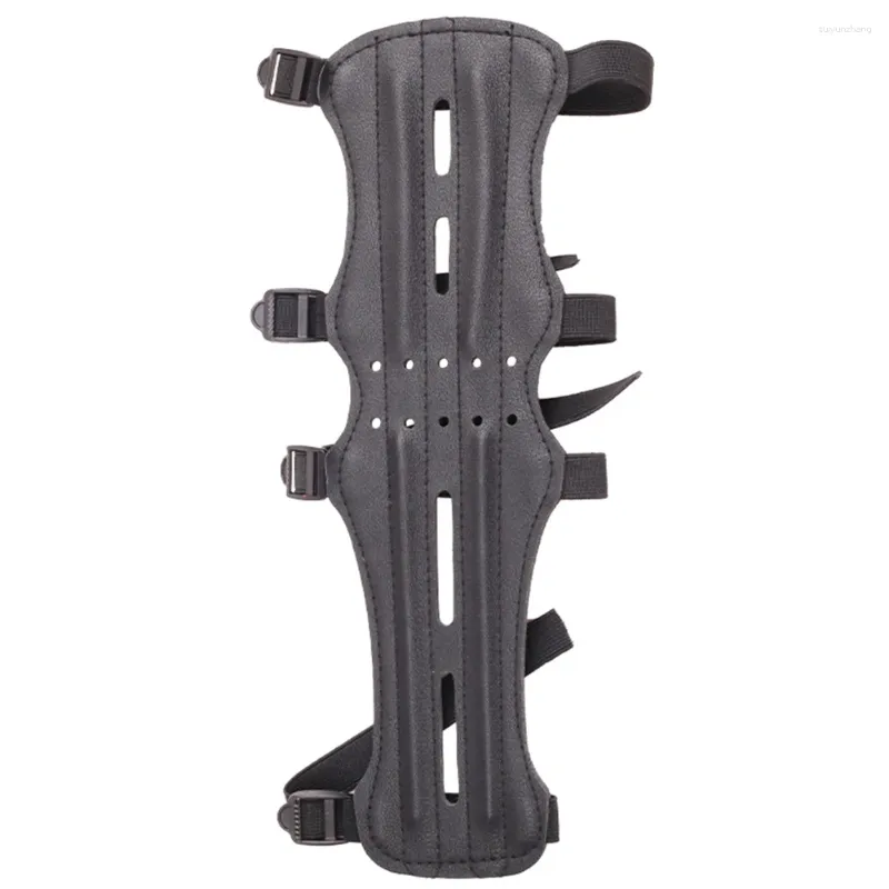 Archery Bracer Arm Guard Leather Forearm Protector Bow Range For Archer