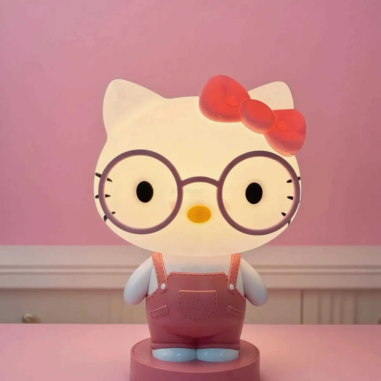 Sanrio Kawaii Hello Kitty Gece Lambası Gözlük Kedi Üç Yi TL425