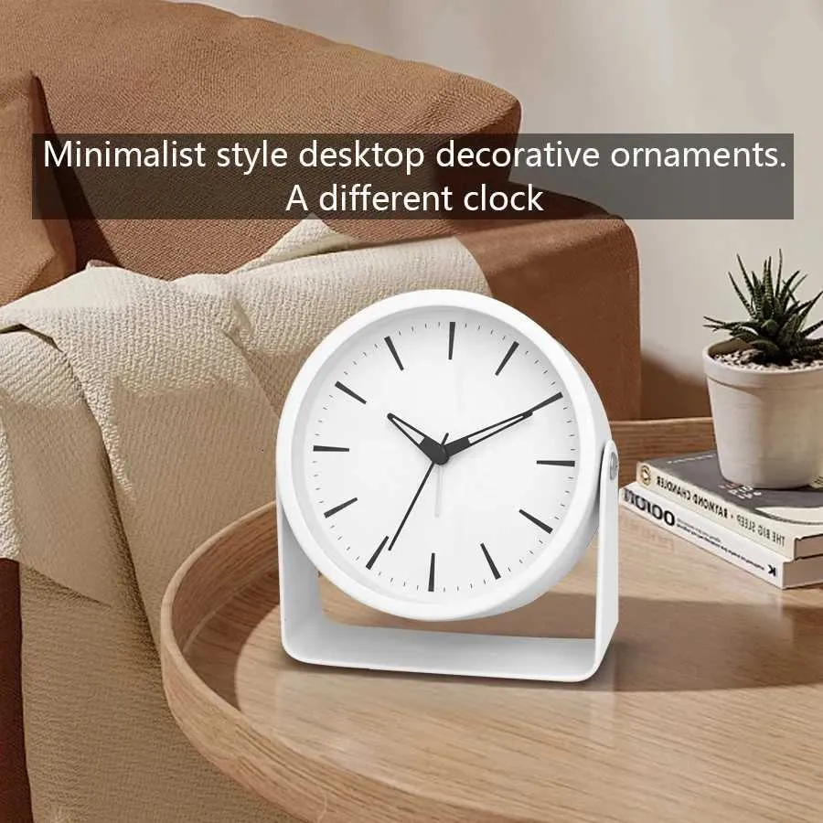 45 Metal Rotating Quartz Silent Bedside Clock ... From Love_of_roses ...