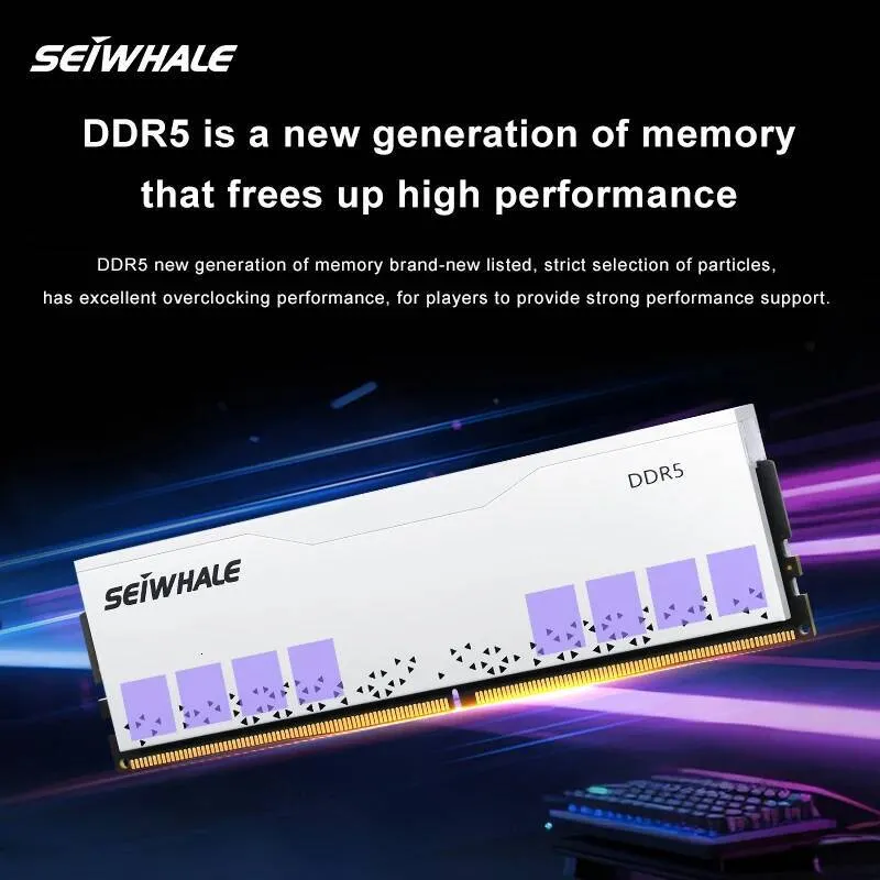 SEIWHALE 16GB DDR5 Imdb Memory For Desktops 6000MHz From