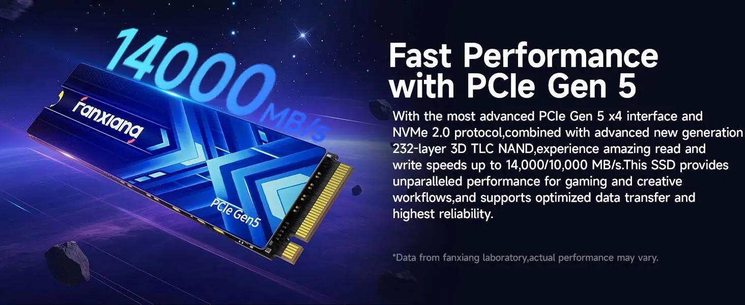 Fanxiang S910 Max Pro M.2 NVMe SSD 1TB 2TB 4TB PCIe From