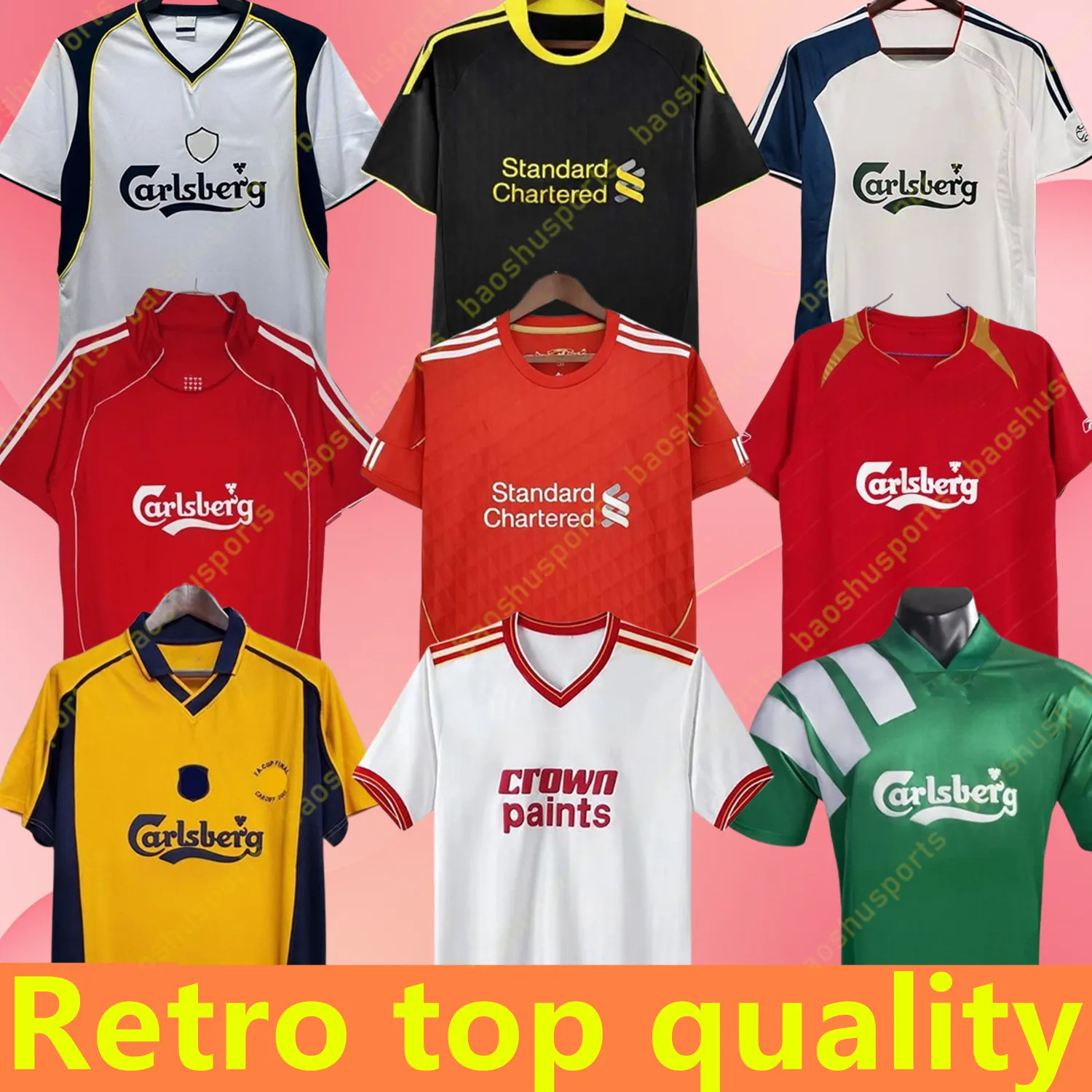 04 05 レトロサッカーユニフォーム ジェラード 2005 1982 アロンソ 
