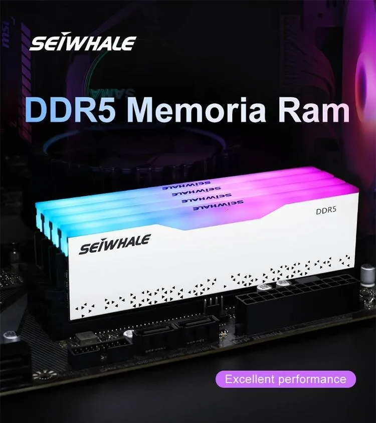 ✓ DHgate SEIWHALE DDR5 RAM 16GB 6000MHz 6400MHz 데스크탑 메모리