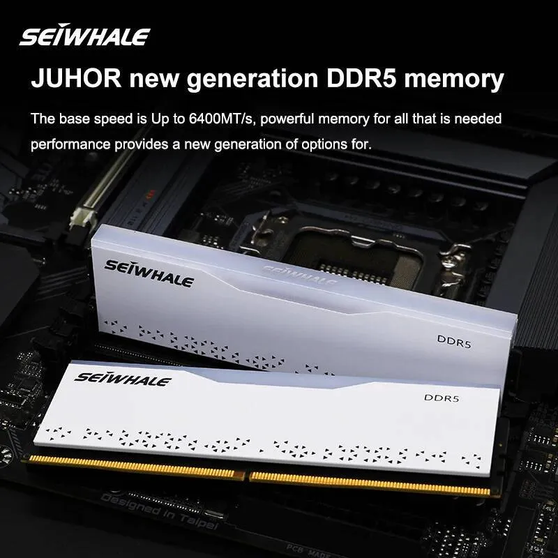 ✓ DHgate SEIWHALE DDR5 RAM 16GB 6000MHz 6400MHz 데스크탑 메모리