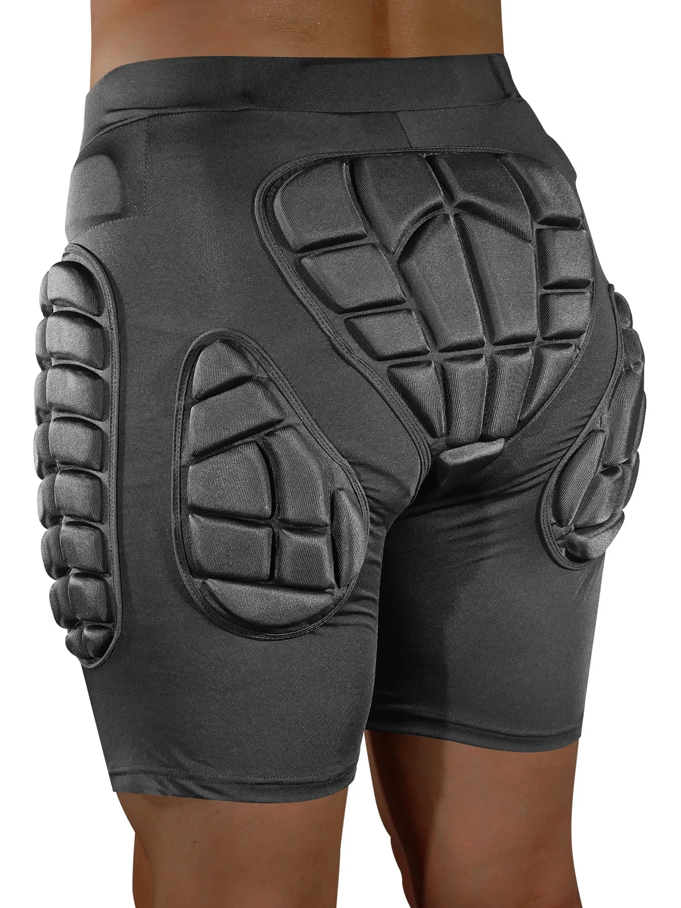 Pantaloncini Imbottiti Per Bambini – Protezione Anca E Glutei 3D Traspiranti Per Snowboard, Pattinaggio E Sci, Con Imbottitura Removibile