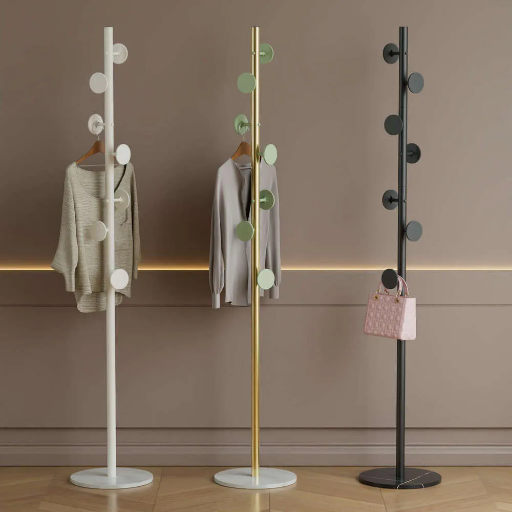 Rock Coat Racks Metal Coat Rack Floor Standing Clothes Rack With... From Meow ...