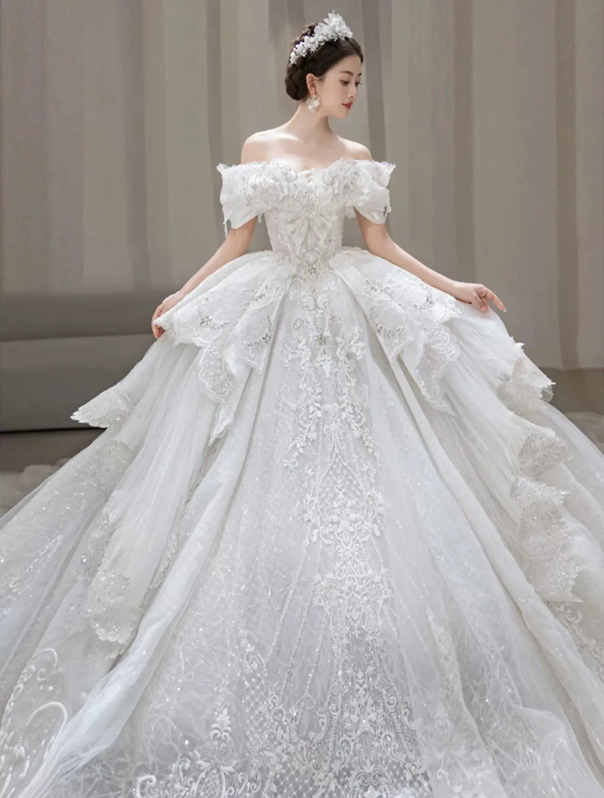 princess polly sale dresses On Postcards Tie Split Maxi Dress Blue Cs apply. Jewels:without jewels SS26 PREORDER The Tiana Wedding Gowns