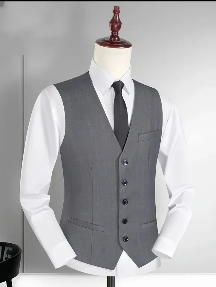 sachin and babi light blue dress Stretch Dress Vest | Men's main image 1