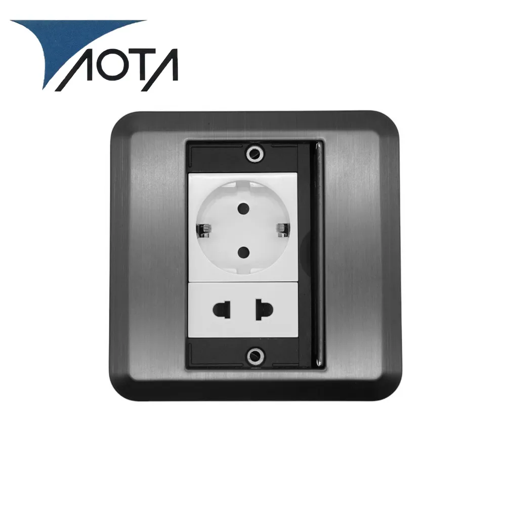 Enchufe De Piso Para Sala De Conferencias De Oficina Tomacorriente Dorado  Resistente Al Polvo Y Montaje Empotrado Para Espacio De Trabajo De 3,42 € |  DHgate, image size:1000x1000