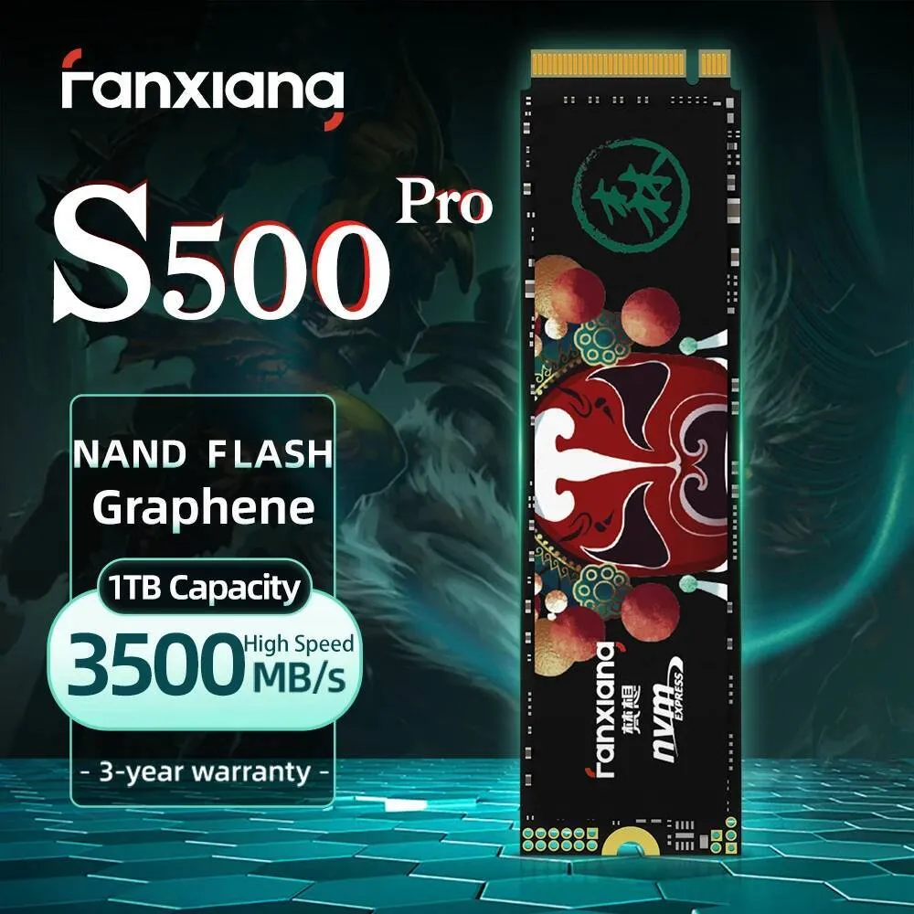 Fanxiang S Serisi M.2 NVMe SSD 4 TB 2 TB 1 TB 512 GB Yi TL6