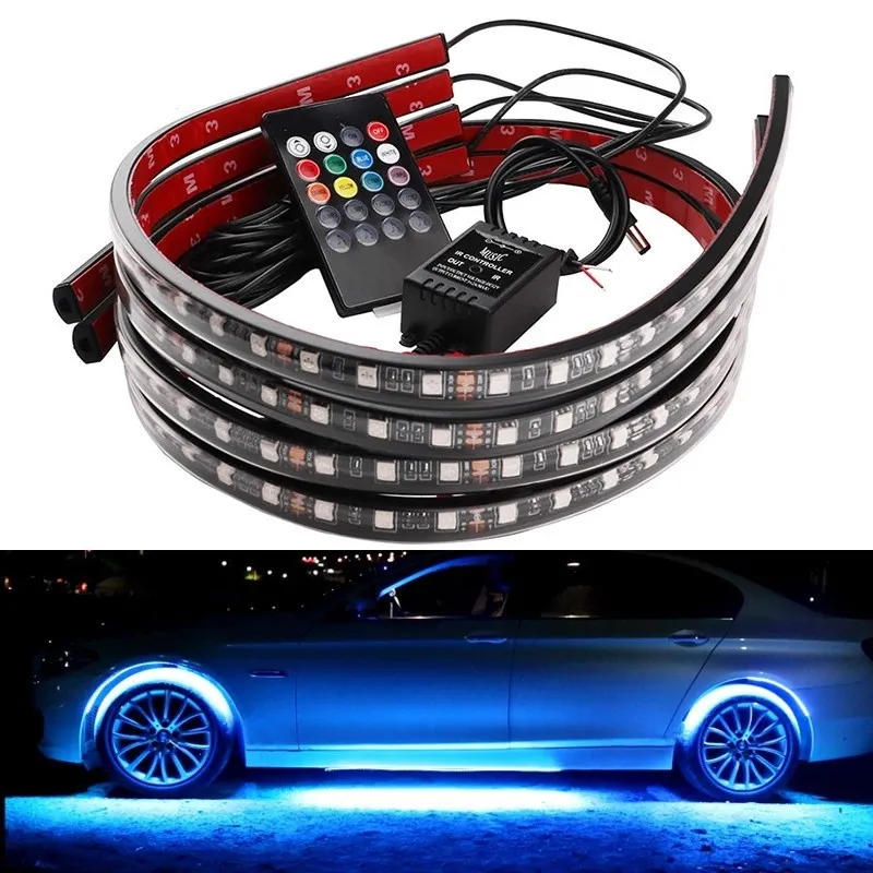 Car LED Underglow Lights Strip Flexible RGB Neon... From Tabletpc2015 ...