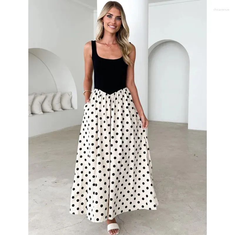 polyester casual dresses SweetChilling Small Round Neck Colorblock Cinched Waist Women's Mini – MISSTT Shoulder 36.5cm L Women's Polyester Casual Dresses |