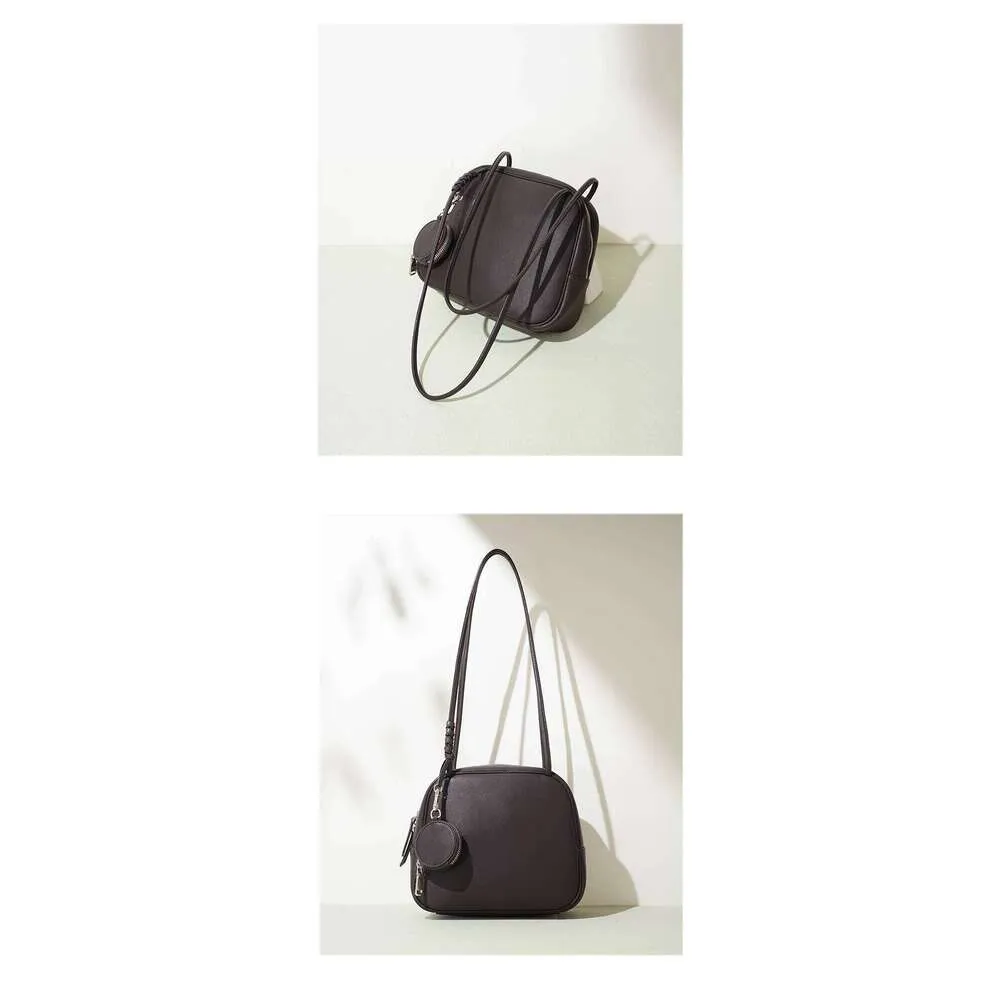 Echtes Leder Schultertasche Für Damen Handtasche Aus Rindsleder_voghion.com