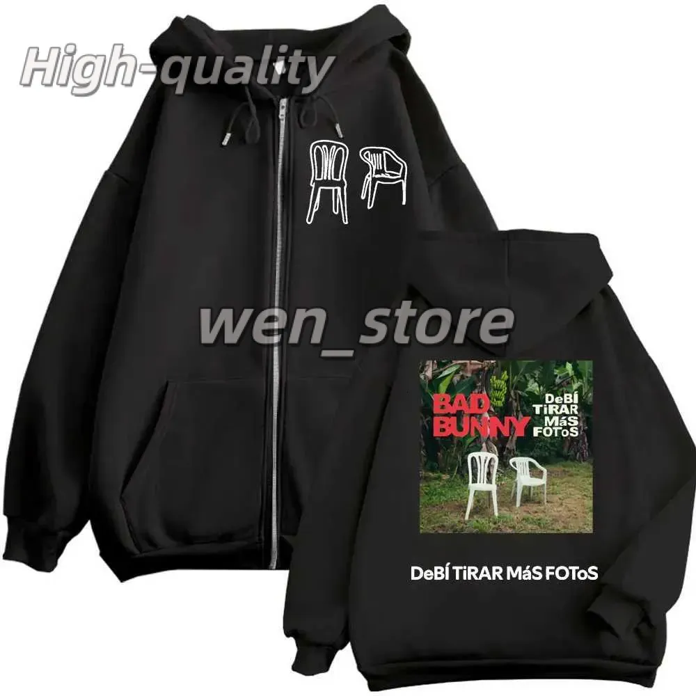Shft Gitt Rapper 2026 Christmas Gift Rapper Bad Bunny Merch Zipper Oversized Zip Up ...