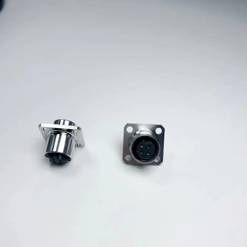 M12 Round Micro Connectors Male And Female Plugs 2... From Nbafnxnykj ...