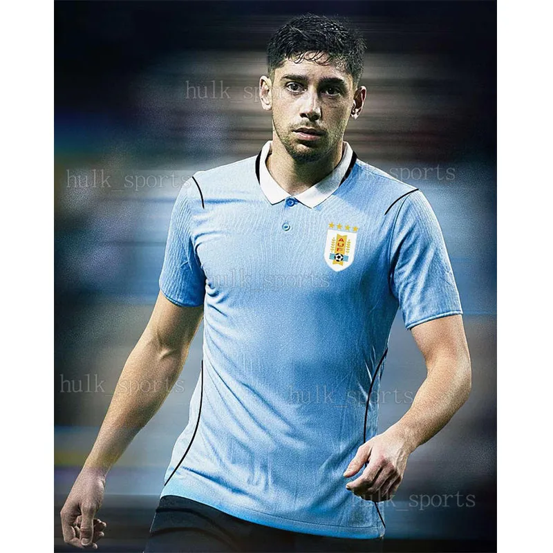ウルグアイサッカージャージー4XL：ダーウィン24/25キット 男性、子供